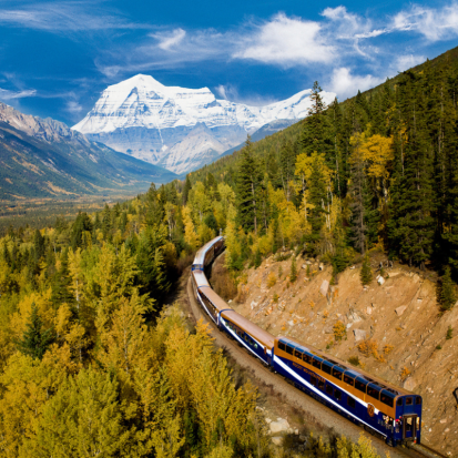 Rockies Drive and Rail - Self-Drive Tour